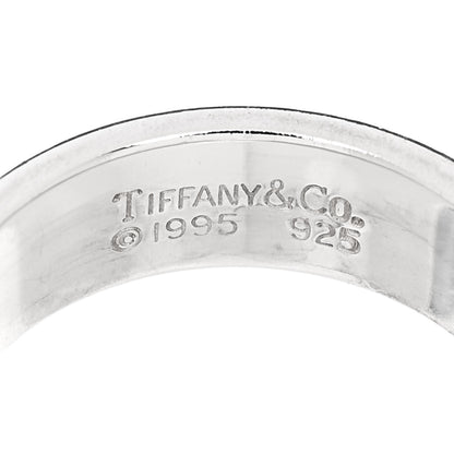 Tiffany Sterling Silver Atlas Ring 54 7 4 of 4