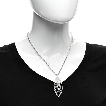 Roberto Coin 18K White Gold Diamond Bollicine Pendant Necklace 2 of 4