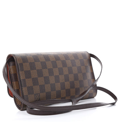 Louis Vuitton Damier Ebene Pochette Twin GM 3 of 18