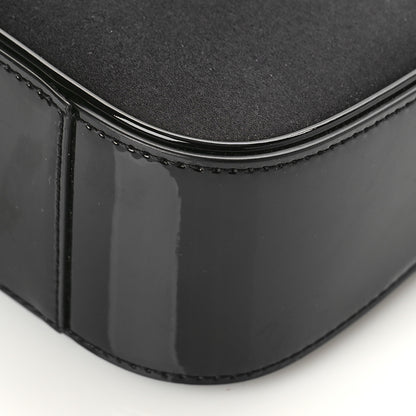 Saint Laurent Silk Satin Calfskin Le 5 A 7 Hobo Black 8 of 8