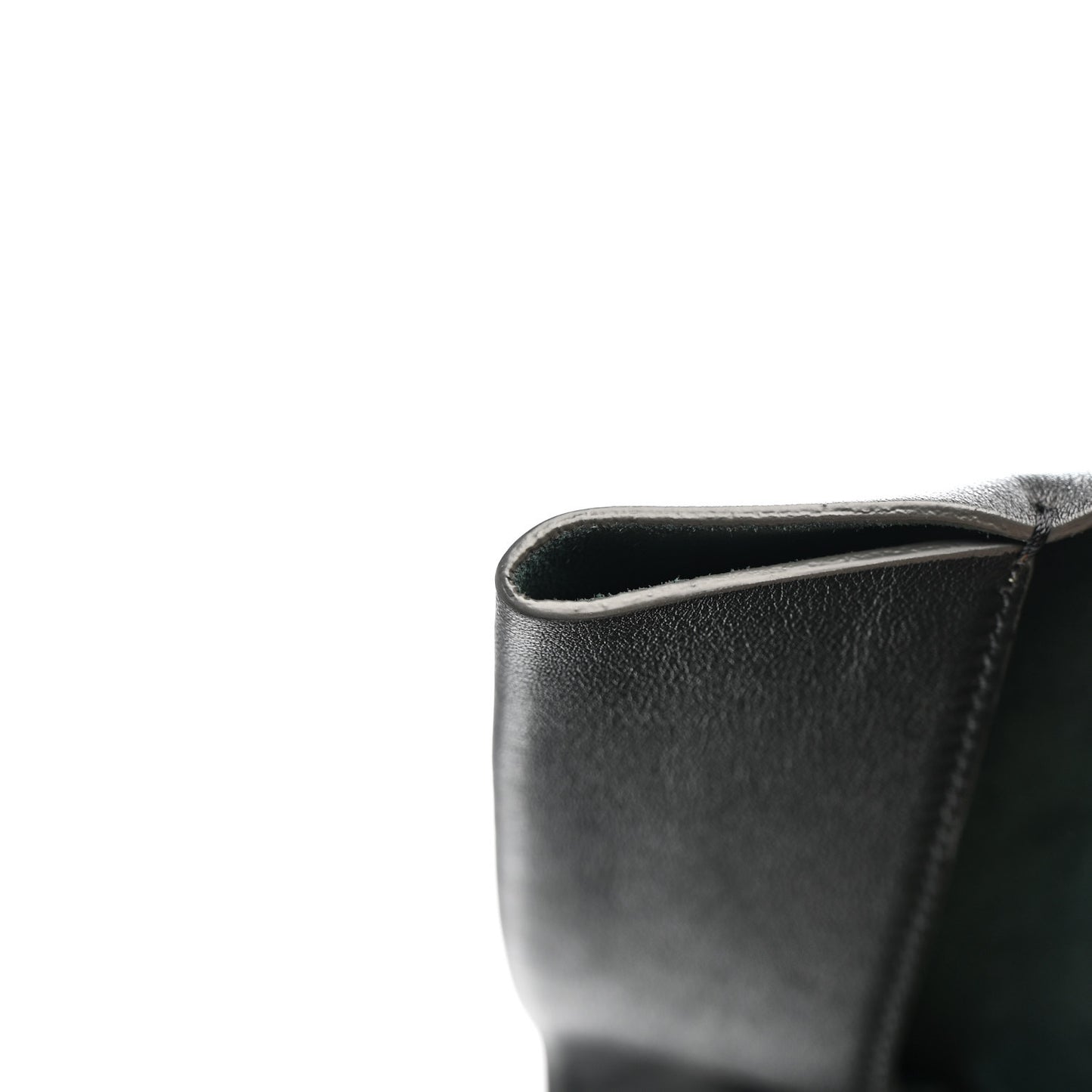 Calfskin All Soft Shoulder Bag Black Grey Green