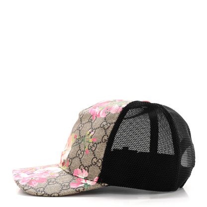Gucci GG Supreme Monogram Blooms Baseball Hat M Beige Multicolor 4 of 11