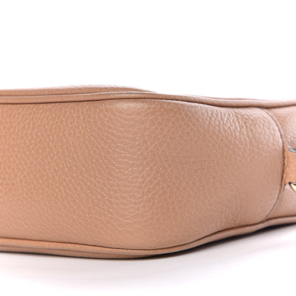 Gucci Pebbled Calfskin Small Soho Disco Bag Camelia 9 of 12
