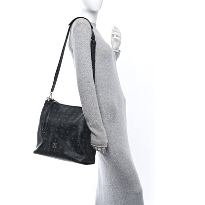 MCM Visetos Large Klara Hobo Black 2 of 10