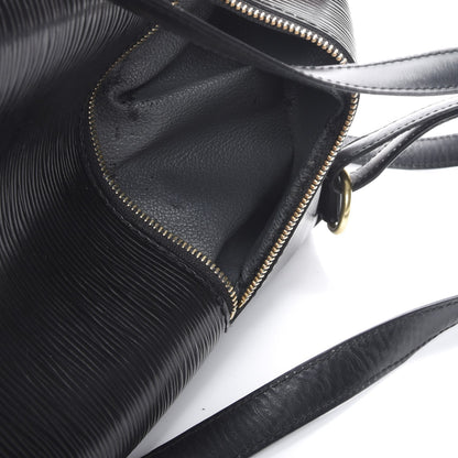 Louis Vuitton Epi Mabillon Backpack Black 9 of 9