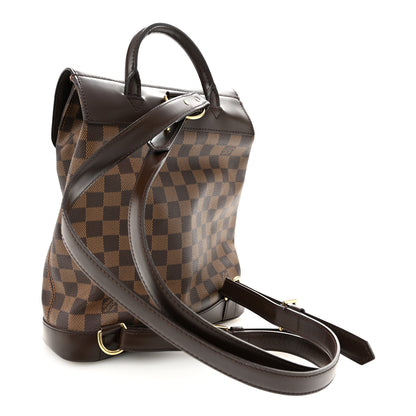 Louis Vuitton Damier Ebene Soho Backpack 3 of 11