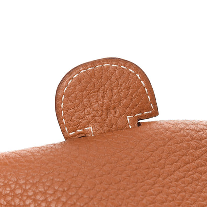 Hermes Taurillon Clemence Evelyne III GM Gold 7 of 10