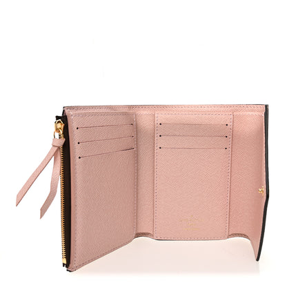 Louis Vuitton Damier Ebene Victorine Wallet Rose Ballerine 5 of 6