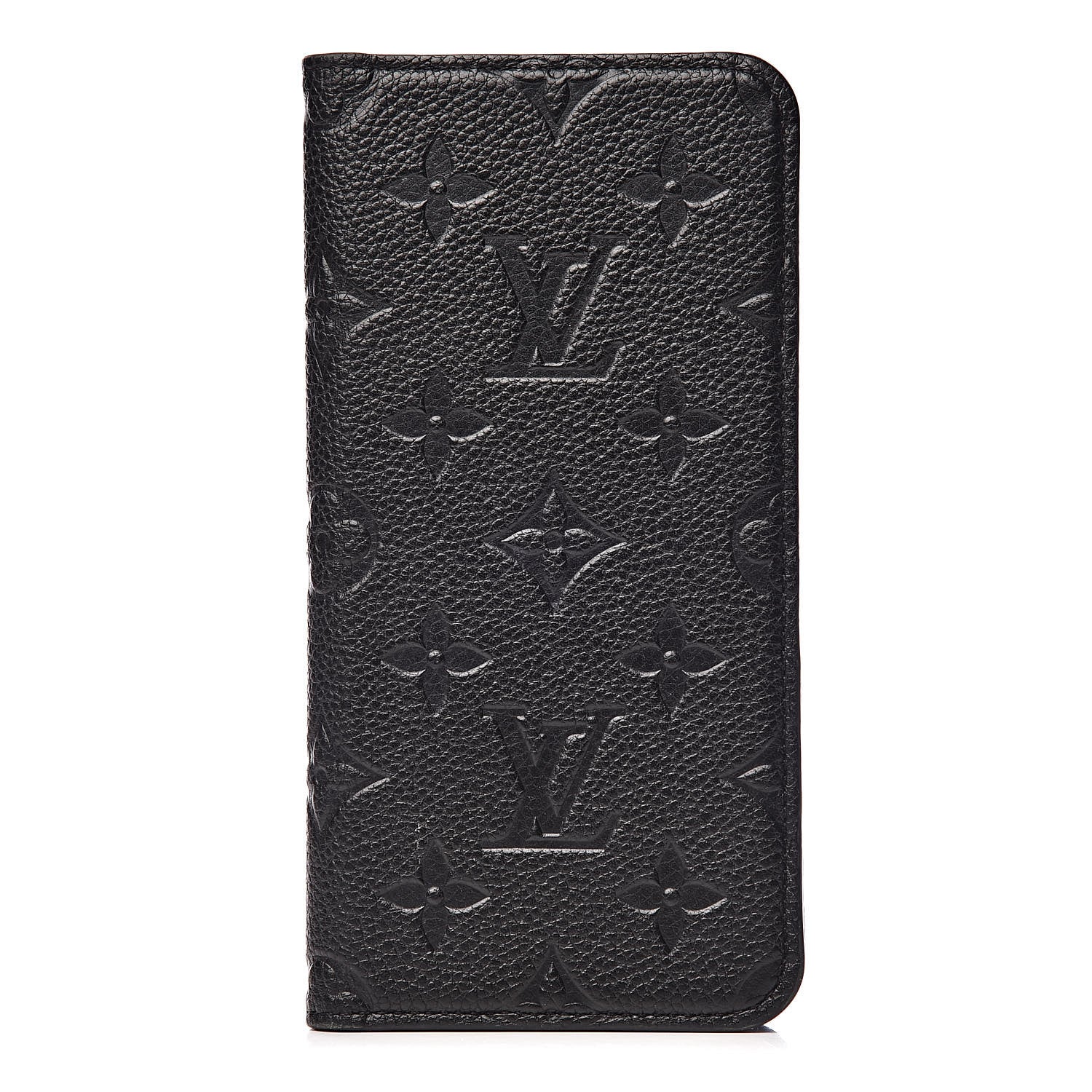 Louis Vuitton Empreinte iPhone X/XS Folio Case Black 1 of 8