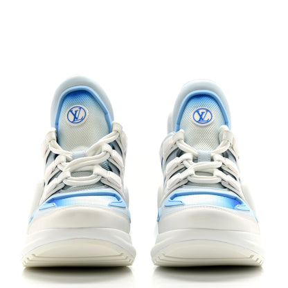Louis Vuitton Calfskin LV Archlight Gradient Sneakers 39 Light Blue 2 of 8