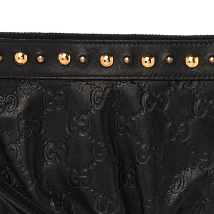 Gucci Guccissima Babouska Wristlet Black 8 of 14