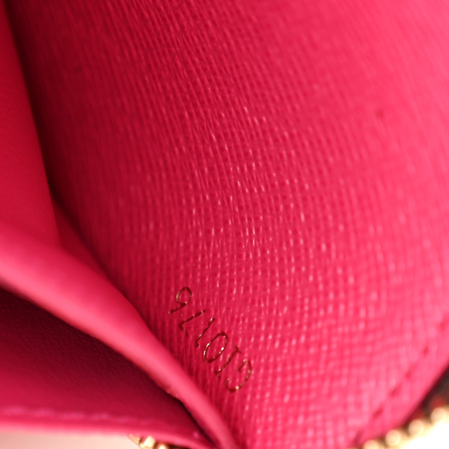 Louis Vuitton Monogram Clemence Wallet Fuchsia 7 of 9