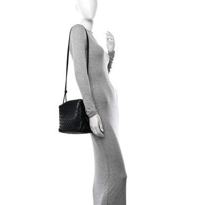 Bottega Veneta Nappa Intrecciato Small Loop Camera Bag Black 2 of 11