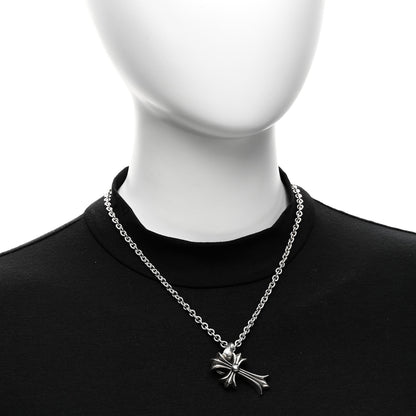 Chrome Hearts Sterling Silver Cross Pendant Necklace 2 of 5