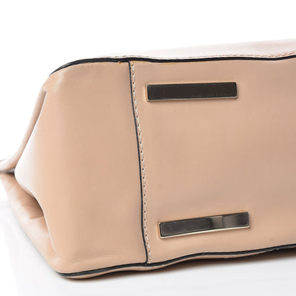 Valentino Garavani Vitello Demetra Satchel Beige 9 of 15