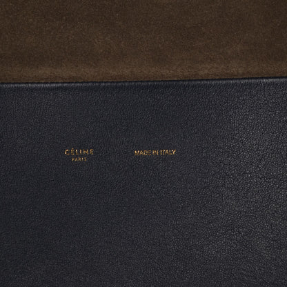 Celine Calfskin Suede All Soft Shoulder Bag Amber 7 of 20