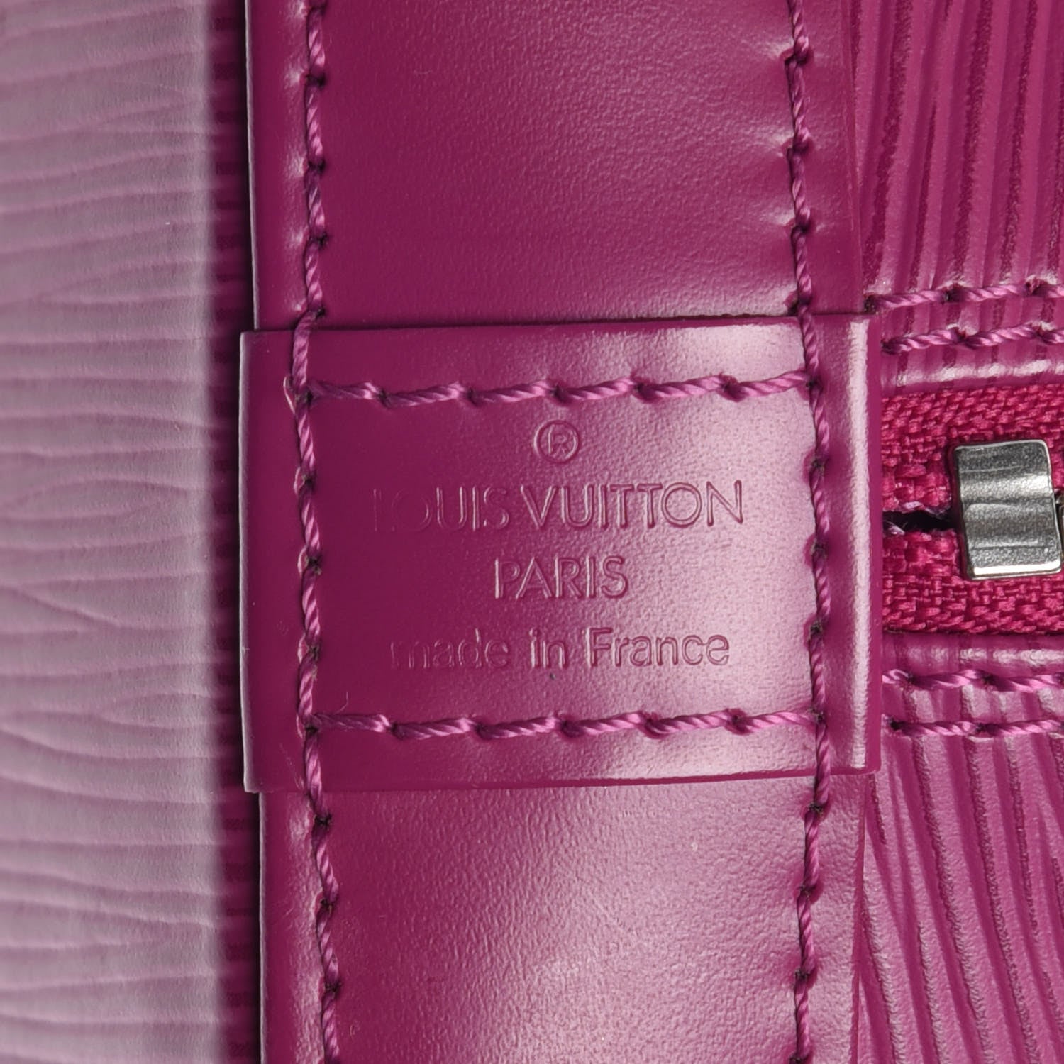 Louis Vuitton Epi Alma PM Grenade 8 of 13