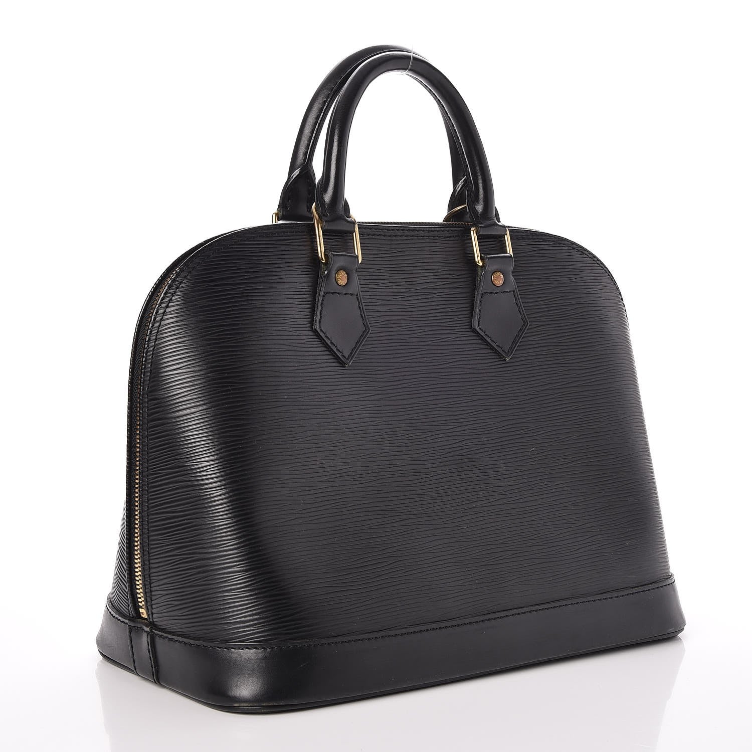 Louis Vuitton Epi Alma PM Black 3 of 13