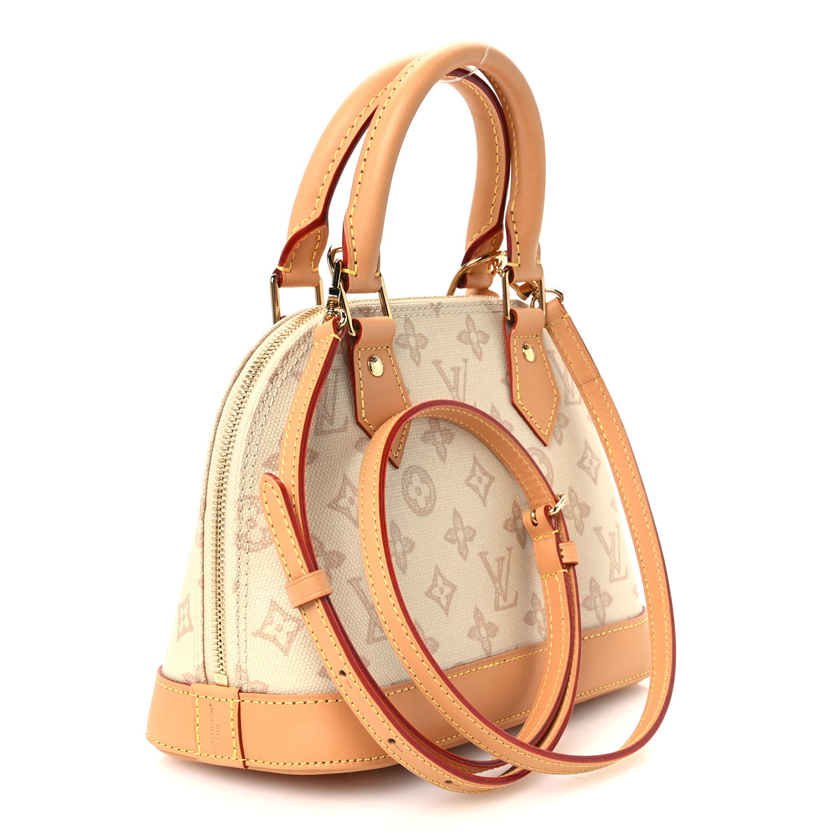 Louis Vuitton Monogram Origine Lin Alma BB 3 of 12