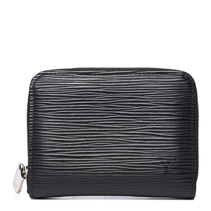 Louis Vuitton Epi Zippy Coin Purse Black 1 of 6