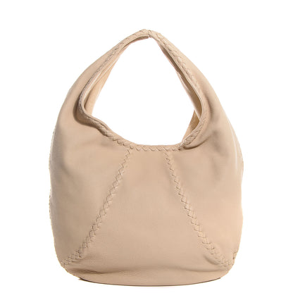 Bottega Veneta Cervo Deerskin Large Hobo Alabastre 1 of 8