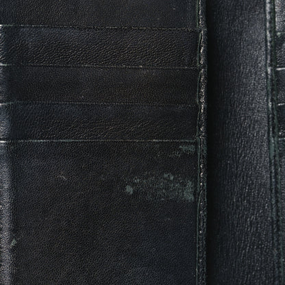 Christian Dior Grained Calfskin Cannage Diorama Elancee Wallet Black 9 of 10