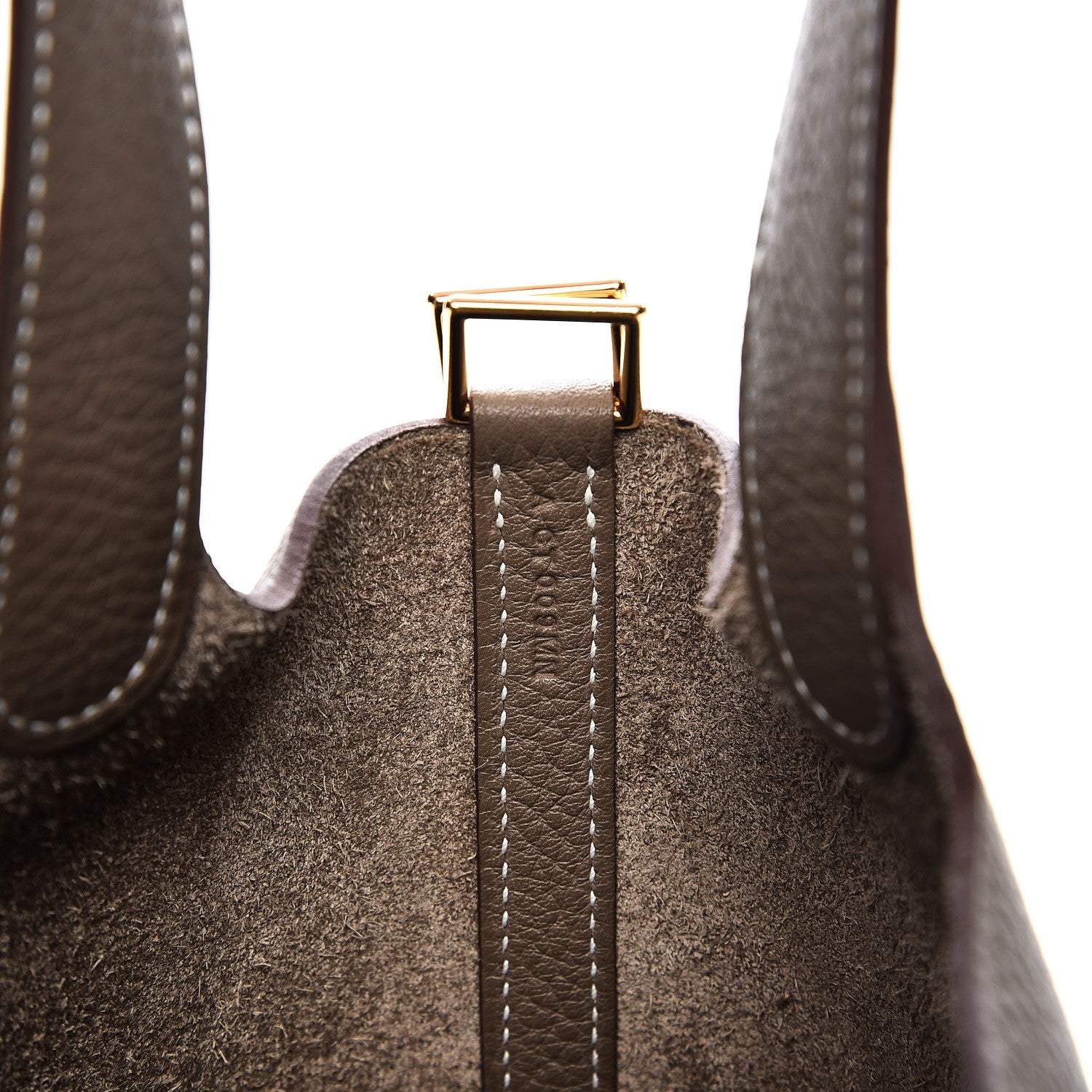 Hermes Taurillon Clemence Picotin Lock 18 PM Etoupe 7 of 14