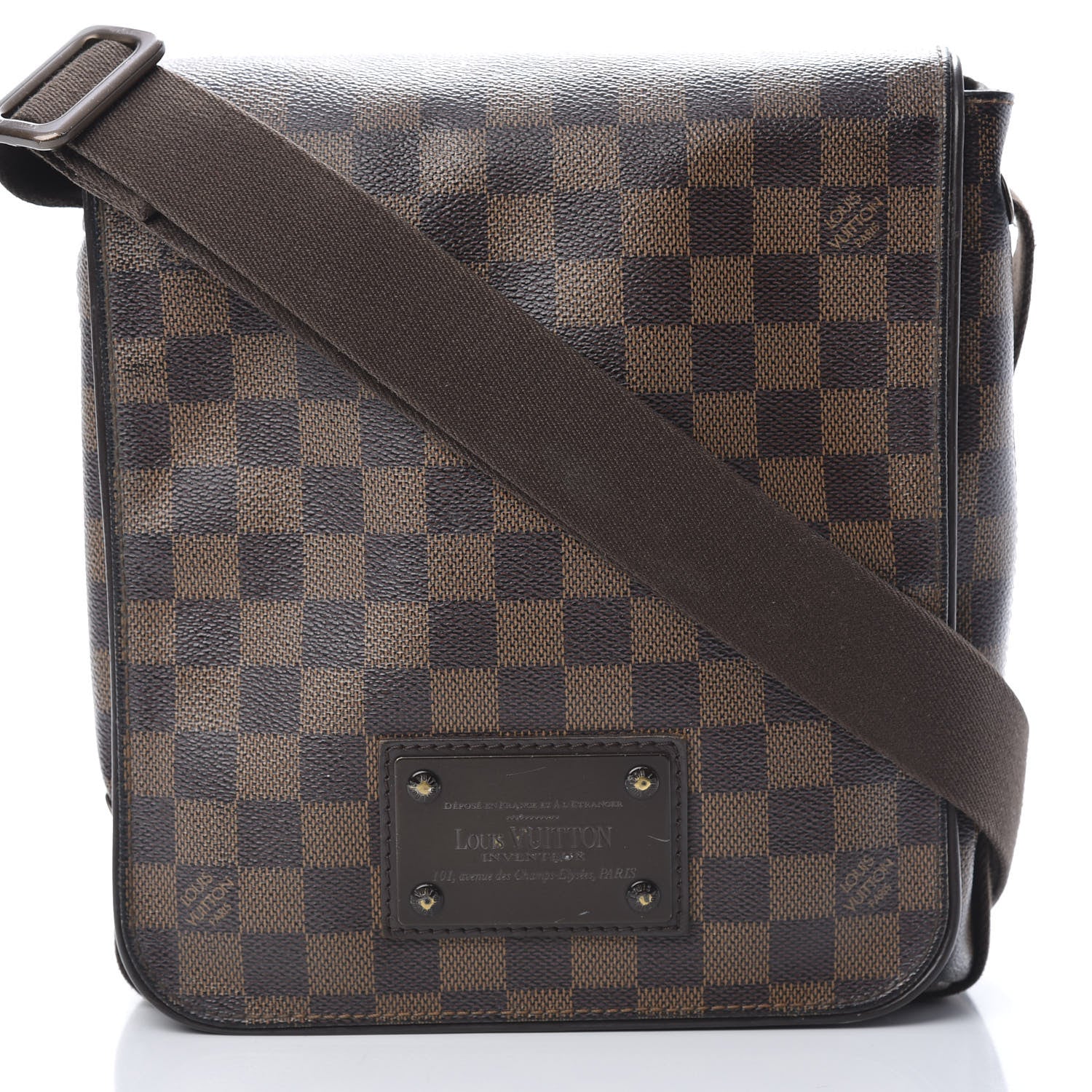 Louis Vuitton Damier Ebene Brooklyn PM 8 of 16