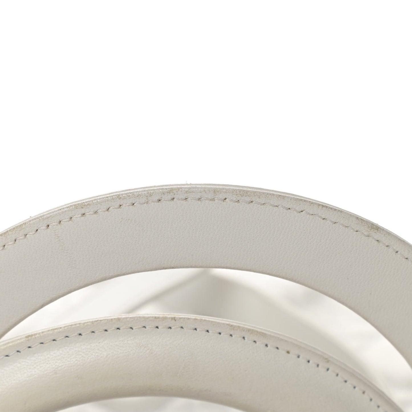Lambskin Cannage Medium Lady Dior White