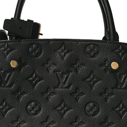 Louis Vuitton Empreinte Montaigne MM Black 7 of 10