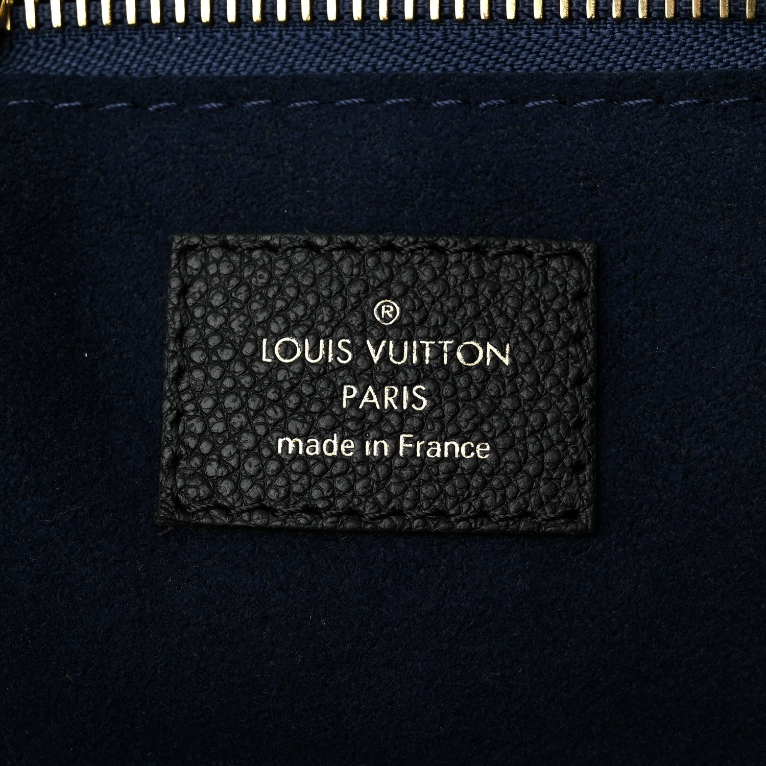 Louis Vuitton Empreinte Monogram Giant Neverfull MM Black 6 of 10