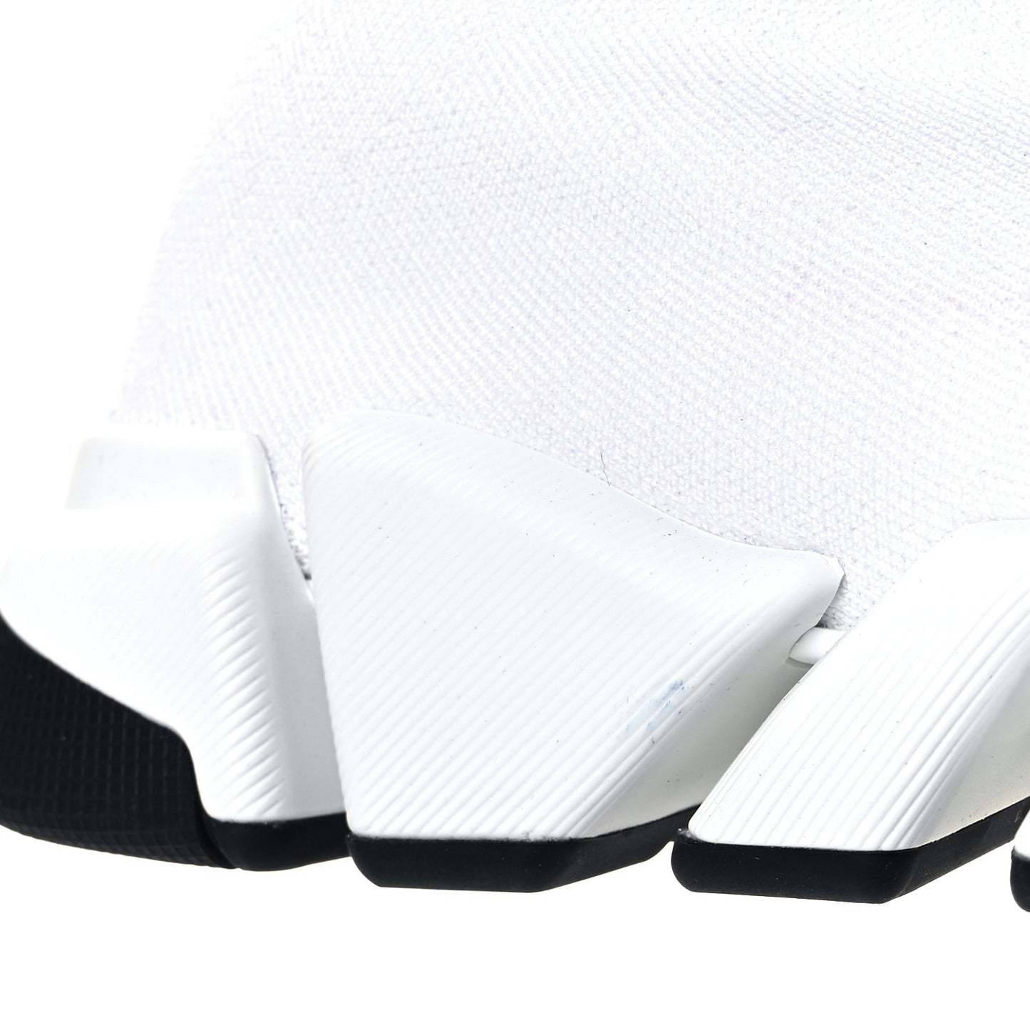 Technical 3D Recycled Knit Striped Womens Speed 2.0 Sneakers 36 White Multicolor