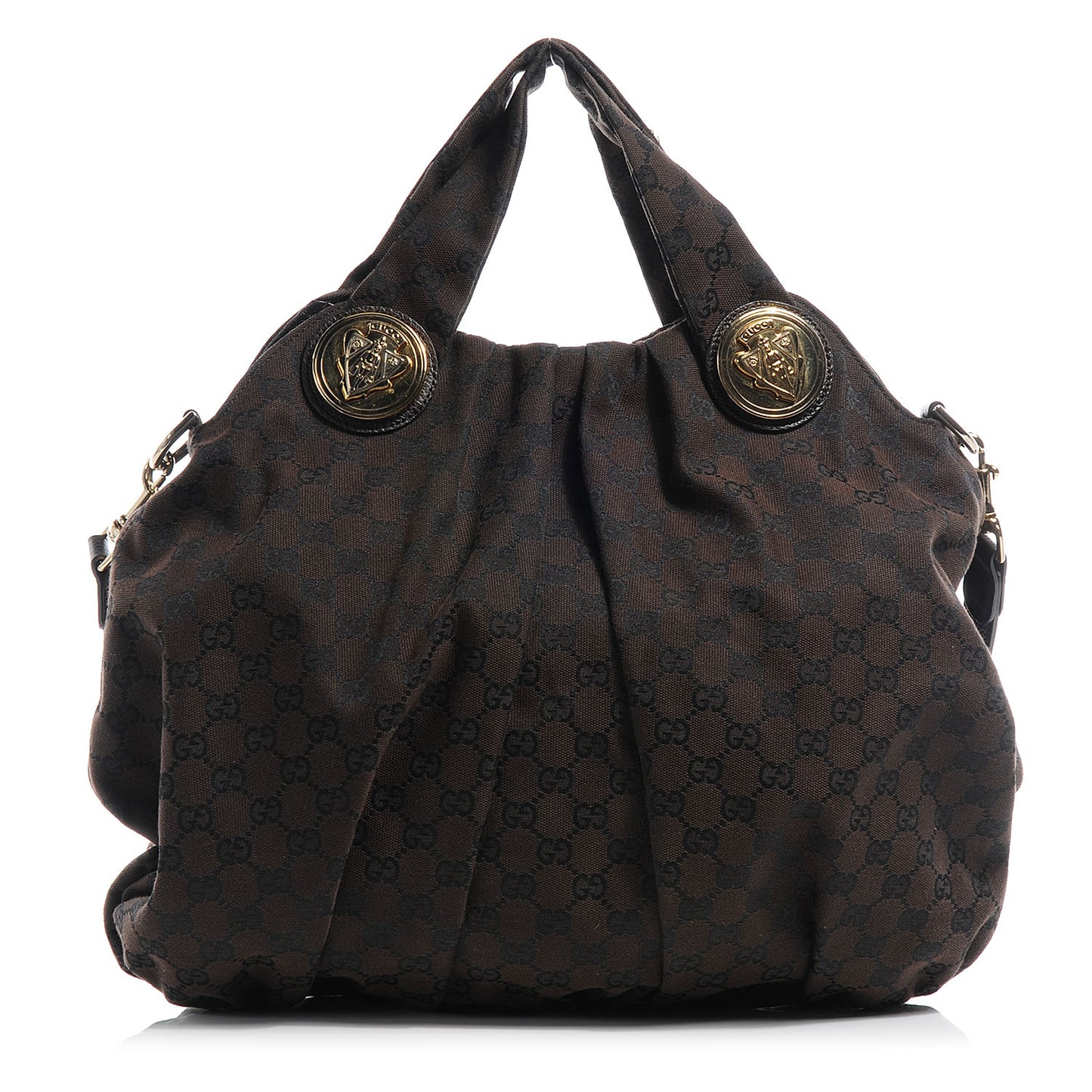 Canvas GG Hysteria Tote Brown