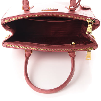 Prada Saffiano Small Galleria Double Zip Tote Tamaris 5 of 13