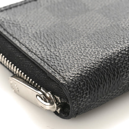 Louis Vuitton Damier Graphite Zippy Coin Purse Vertical 7 of 8