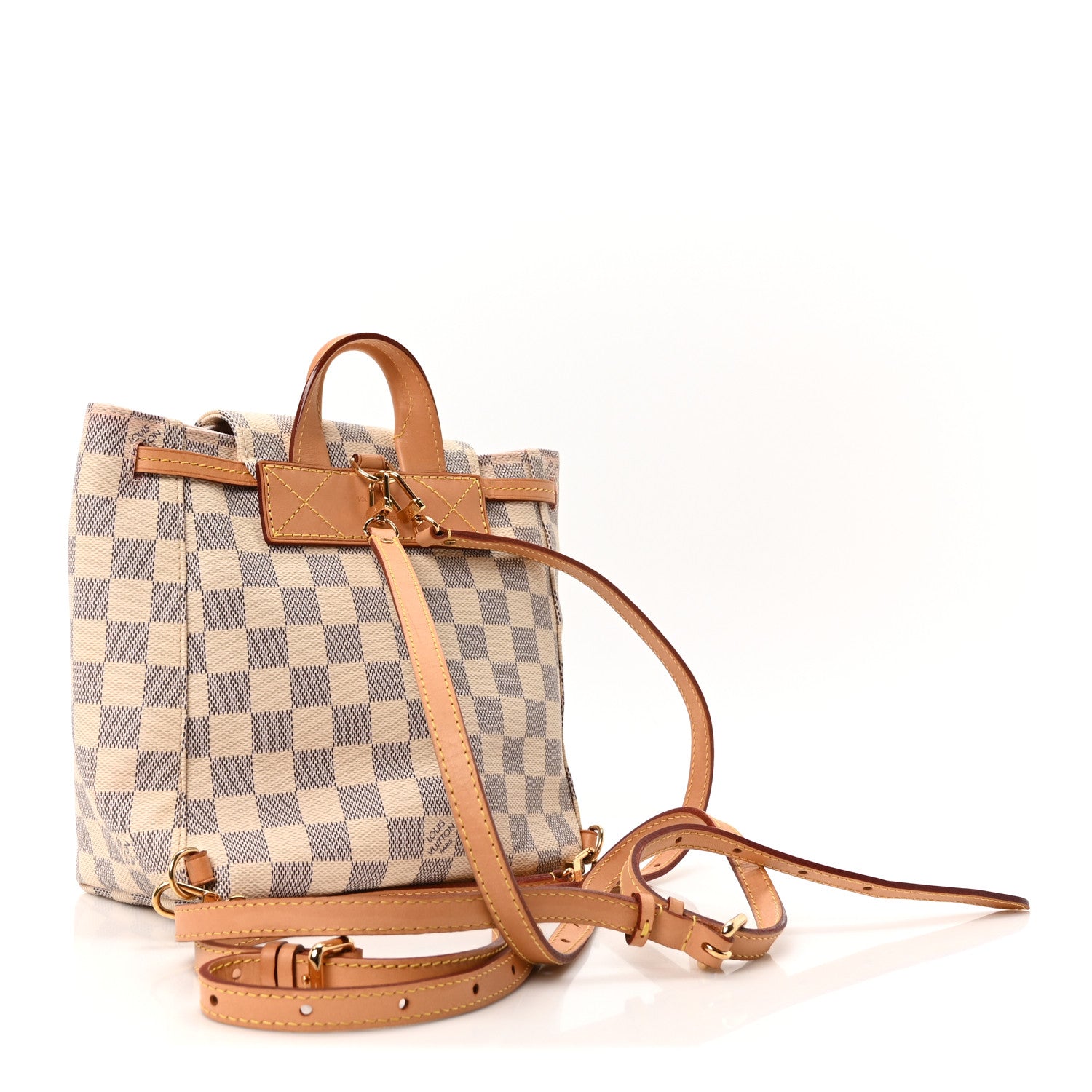 Louis Vuitton Damier Azur Sperone BB Backpack 3 of 9