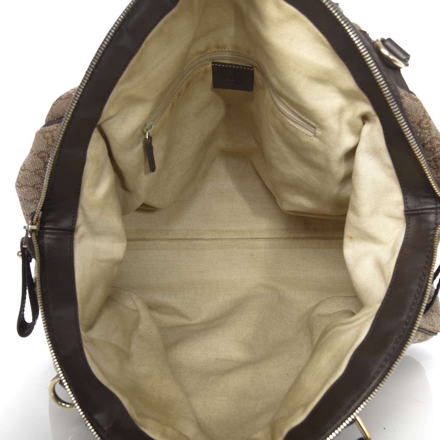 Monogram Medium Sukey Boston Bag Brown