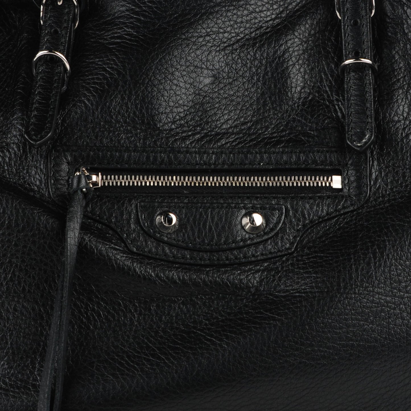 Veau Papier A5 Zip Around Tote Black