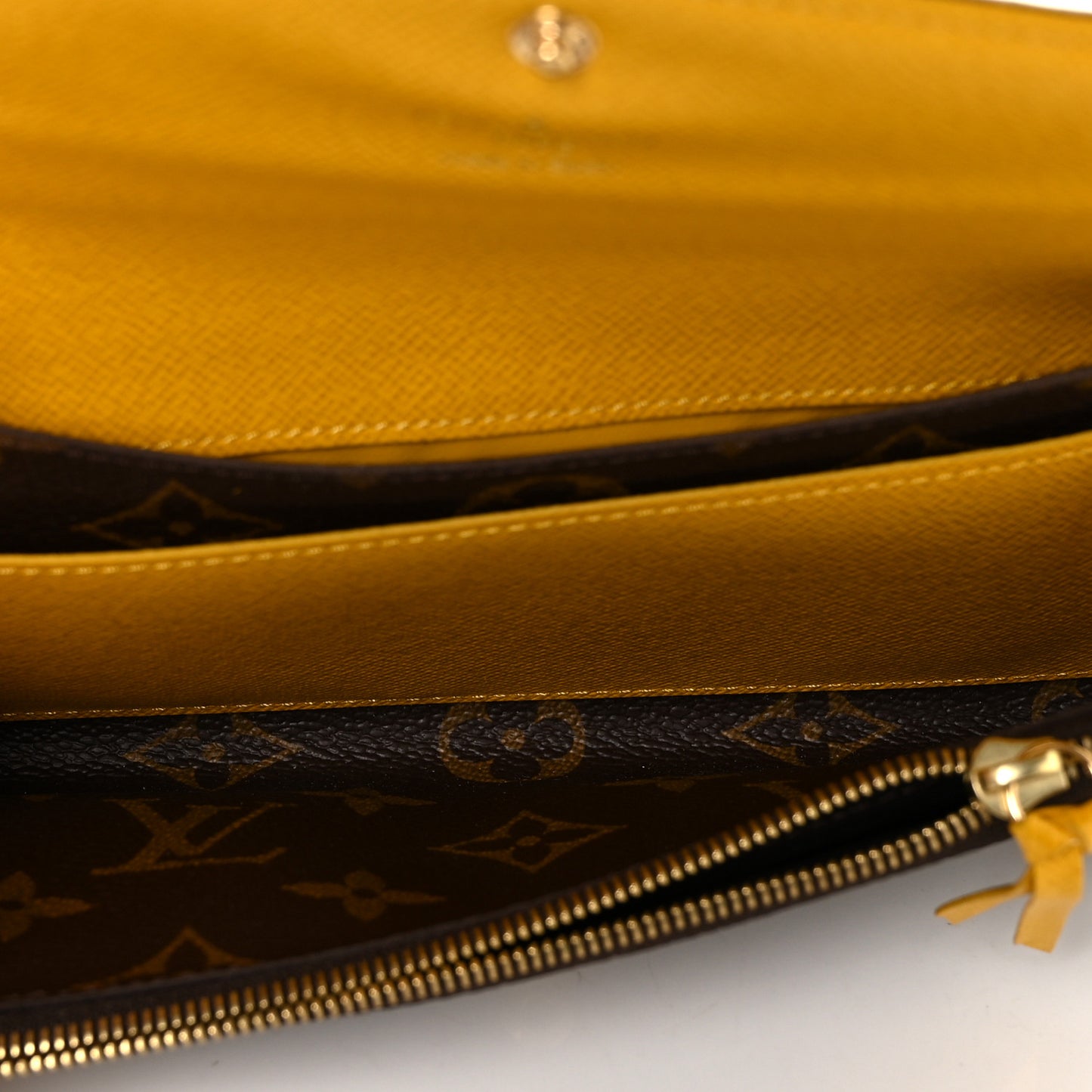 Monogram Emilie Wallet Jonquille