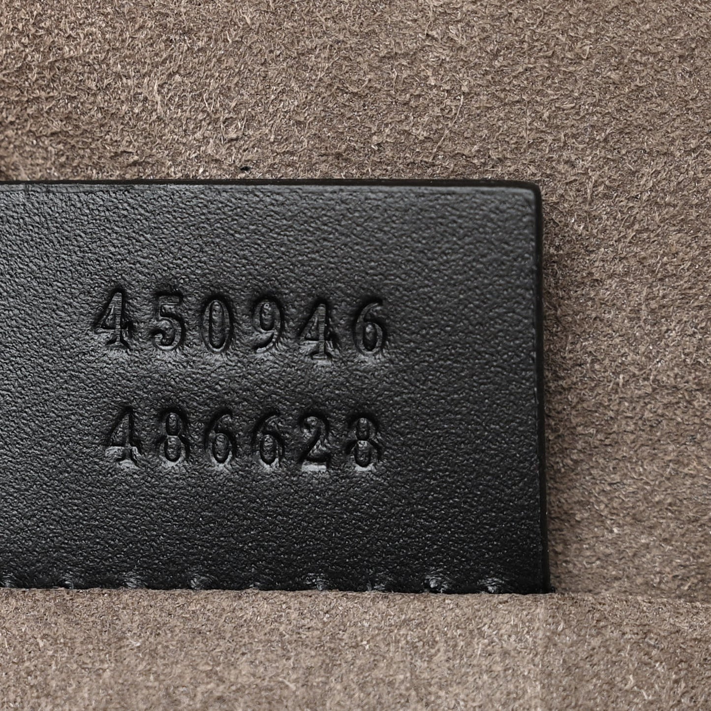 GG Supreme Monogram Belt Bag Black