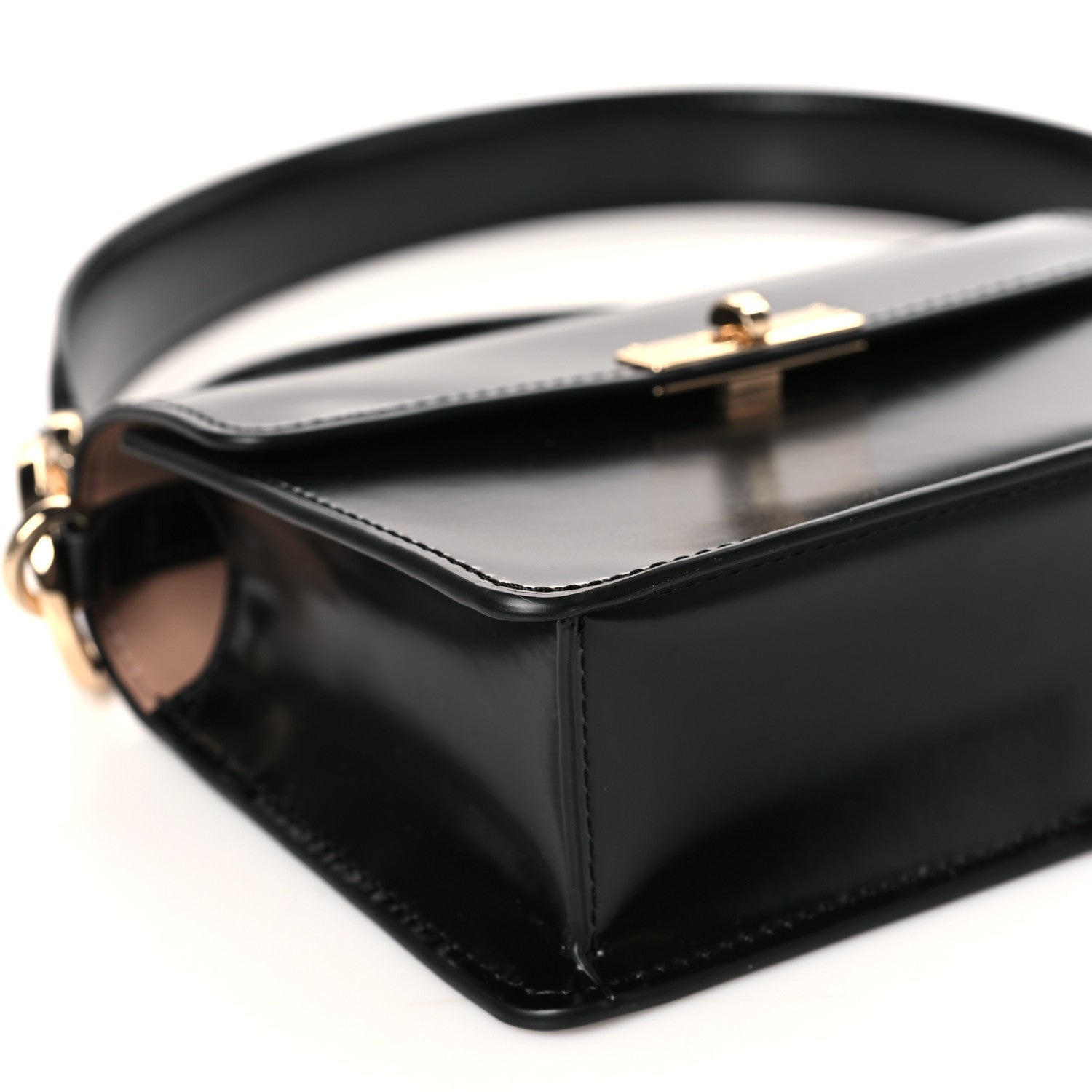 Marc Jacobs Calfskin The Downtown Shoulder Bag Black 8 of 9
