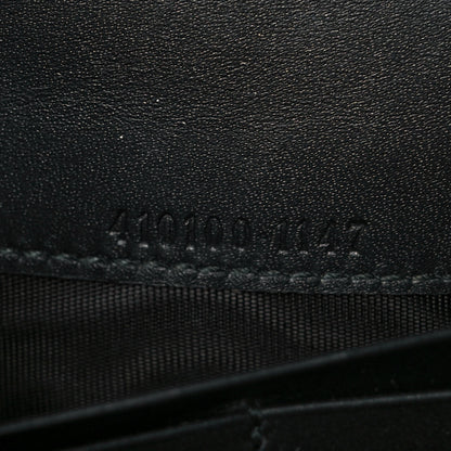 Gucci GG Supreme Monogram Bees Continental Wallet Beige Oro Black 7 of 10