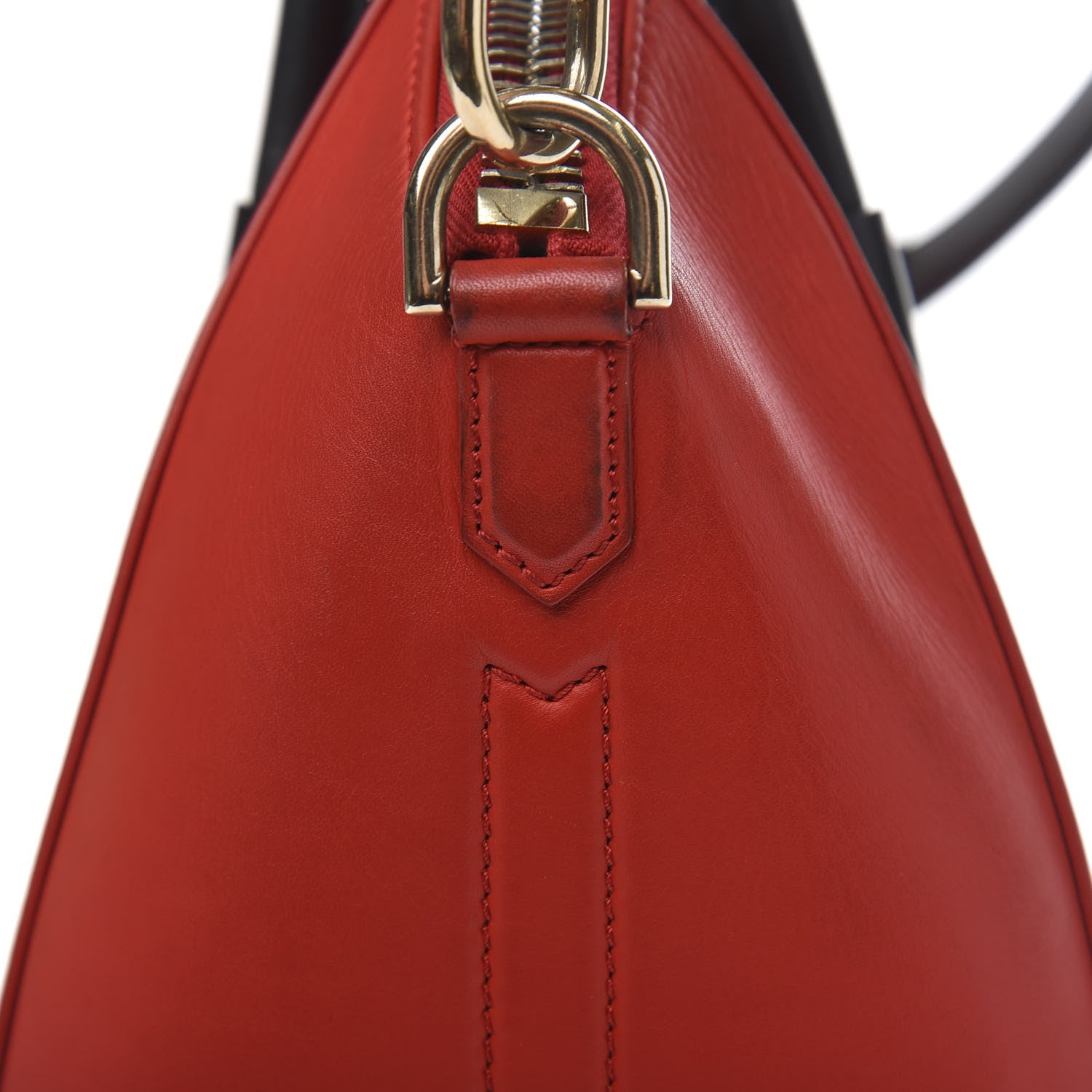 Givenchy Smooth Calfskin Small Bi-Color Antigona Red Black 13 of 15