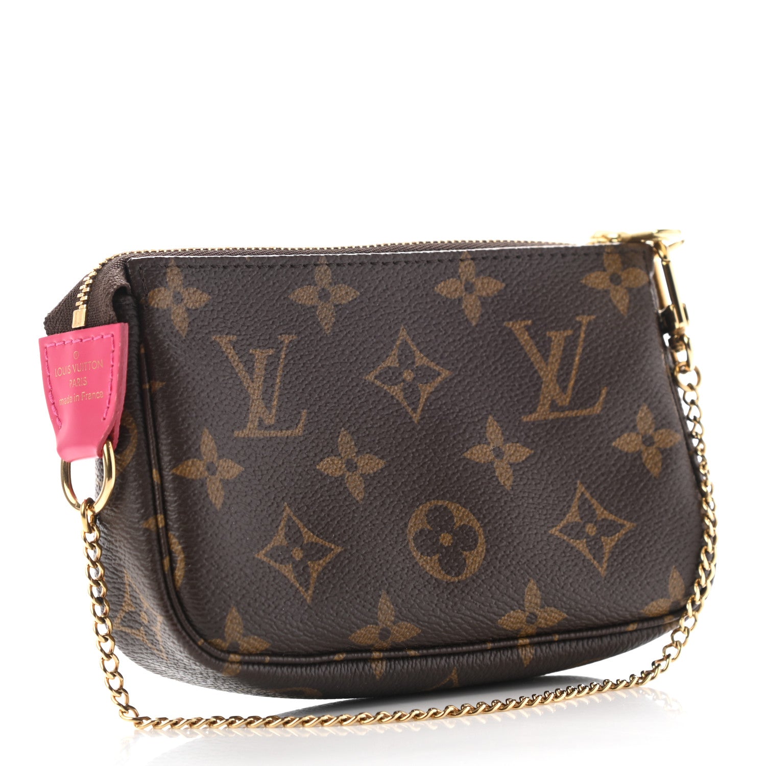 Louis Vuitton Monogram 2020 Christmas Animation Roller Coaster Mini Pochette Accessories Pivoine 3 of 7