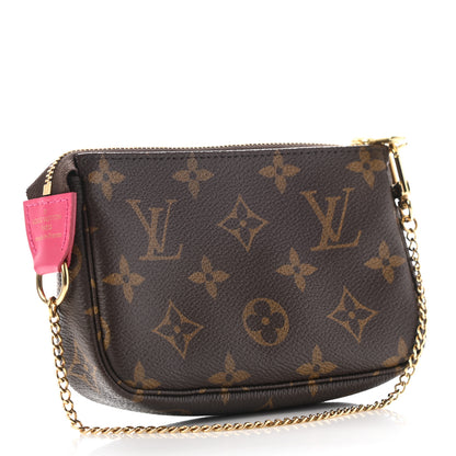 Louis Vuitton Monogram 2020 Christmas Animation Roller Coaster Mini Pochette Accessories Pivoine 3 of 7