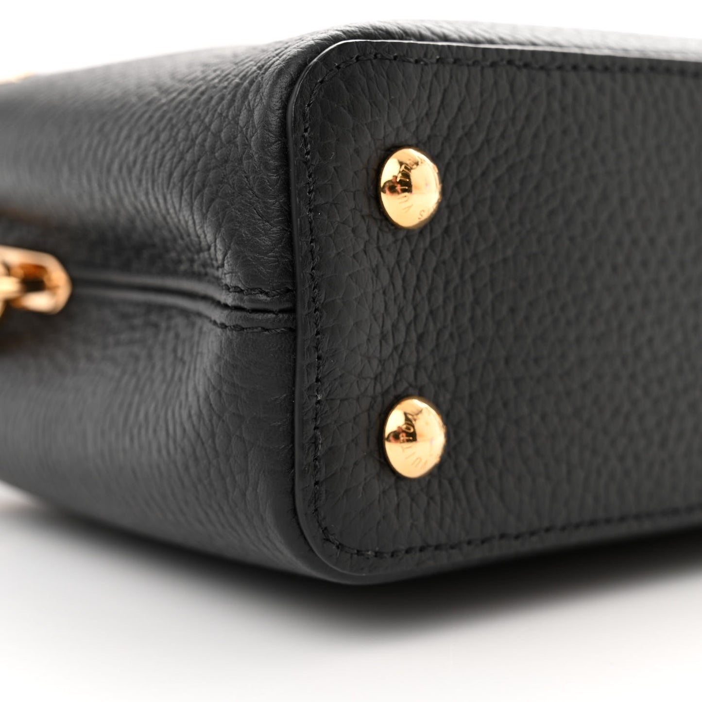 Taurillon Embellished Flower Crown Capucines Mini Black