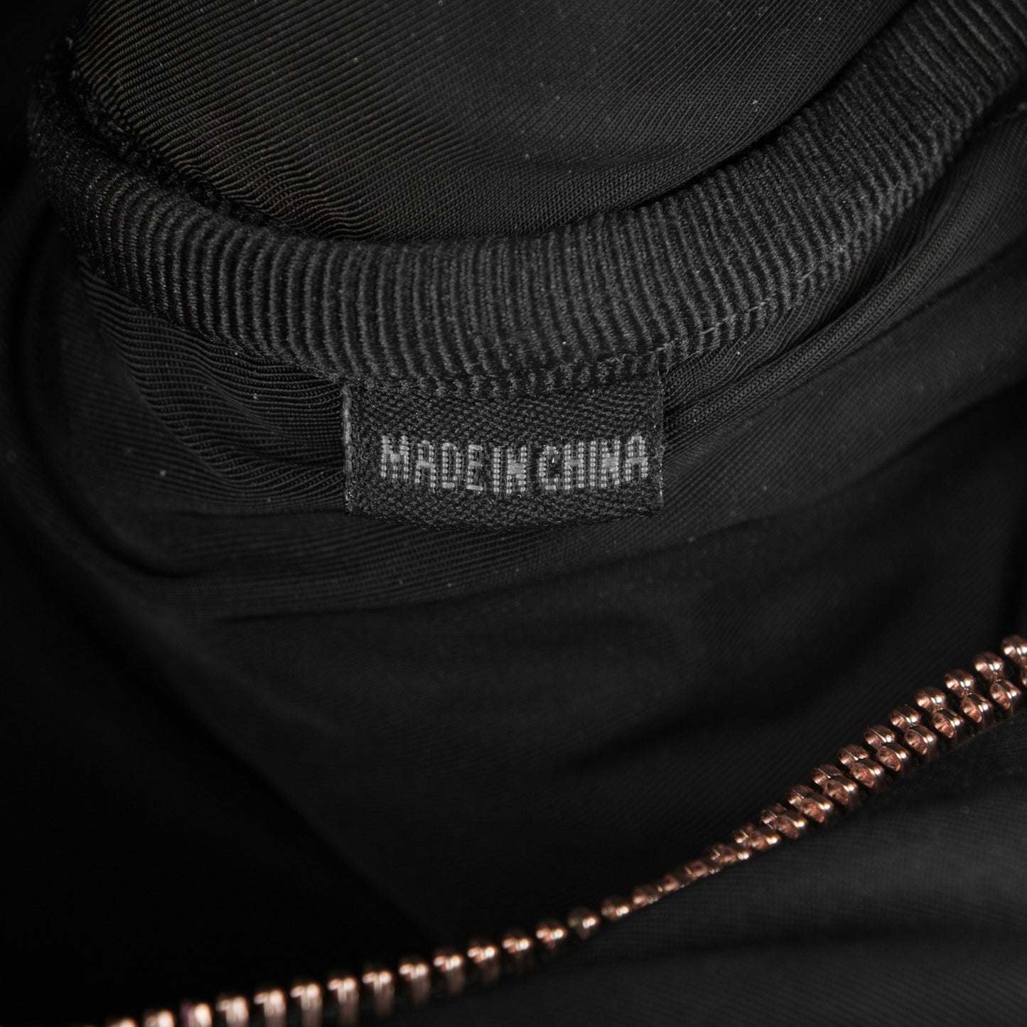 Pebbled Lambskin Rockie Black Rose Gold Hardware