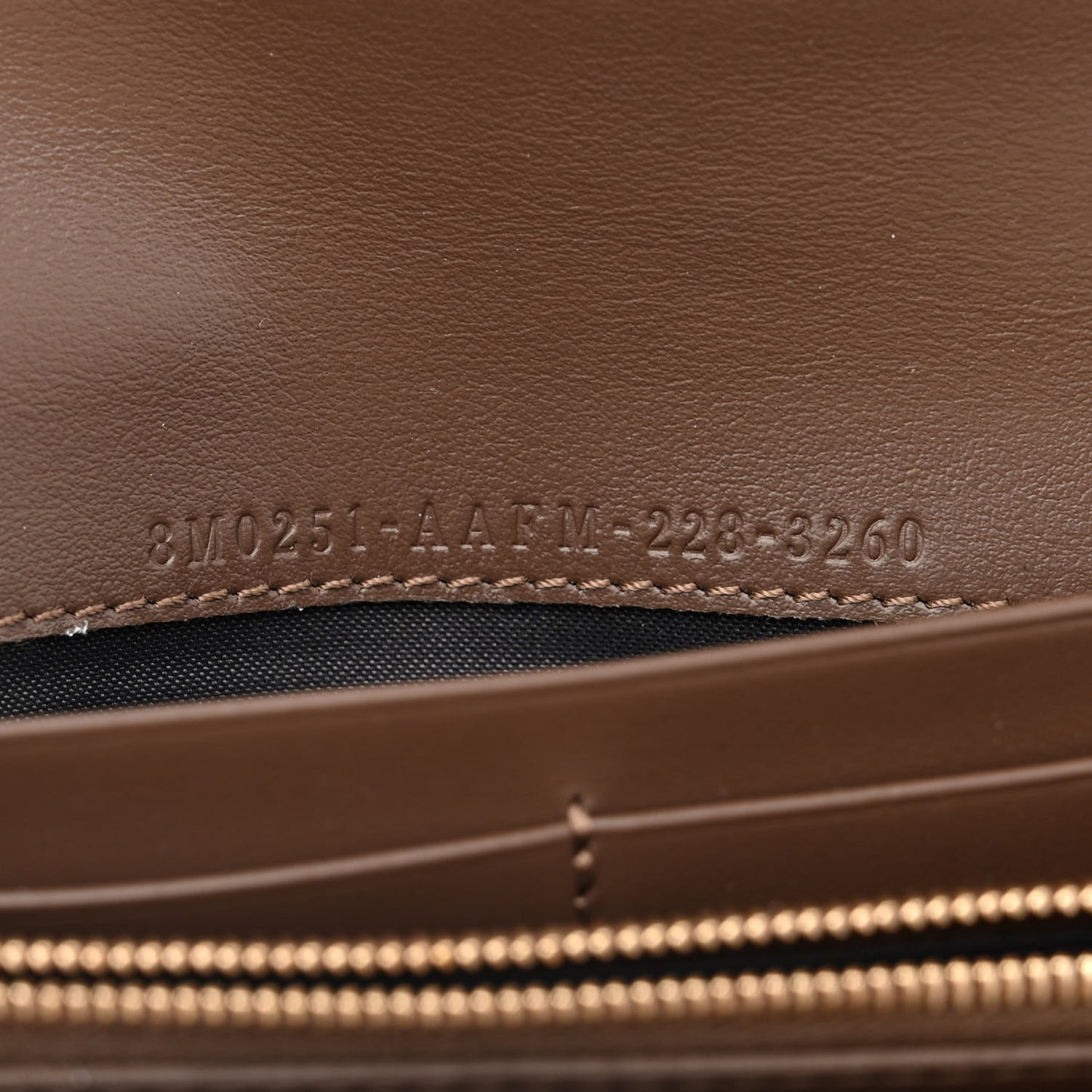 Vitello Soft F is Fendi Bi-Color FF 1974 Embossed Continental Envelope Wallet Maya Black