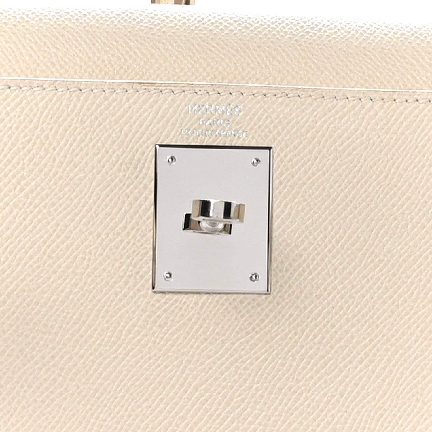 Hermes Epsom Kelly Sellier 28 Craie 6 of 14