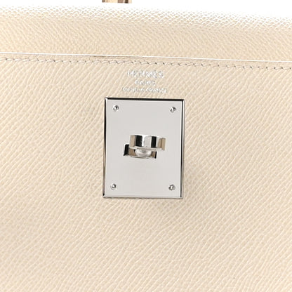 Hermes Epsom Kelly Sellier 28 Craie 6 of 14